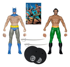 DC Multiverse McFarlane Elite Edition Action Figure 2-Pack Batman vs Ra's al Ghul (Batman #244) (Gold Label) 18 cm 0787926178586