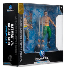 DC Multiverse McFarlane Elite Edition Action Figure 2-Pack Batman vs Ra's al Ghul (Batman #244) (Gold Label) 18 cm 0787926178586
