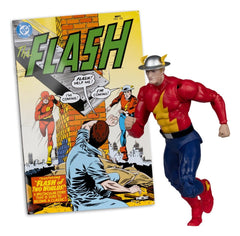 DC Direct Page Punchers Action Figure The Flash Jay Garrick (The Flash #123) (Red Platinum Edition) 18 cm 0787926178722