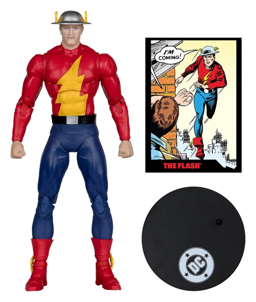 DC Direct Page Punchers Action Figure The Flash Jay Garrick (The Flash #123) (Red Platinum Edition) 18 cm 0787926178722