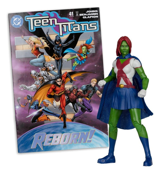 DC Direct Page Punchers Action Figure Miss Martian (Teen Titans #41) (Red Platinum Edition) 17 cm 0787926178791