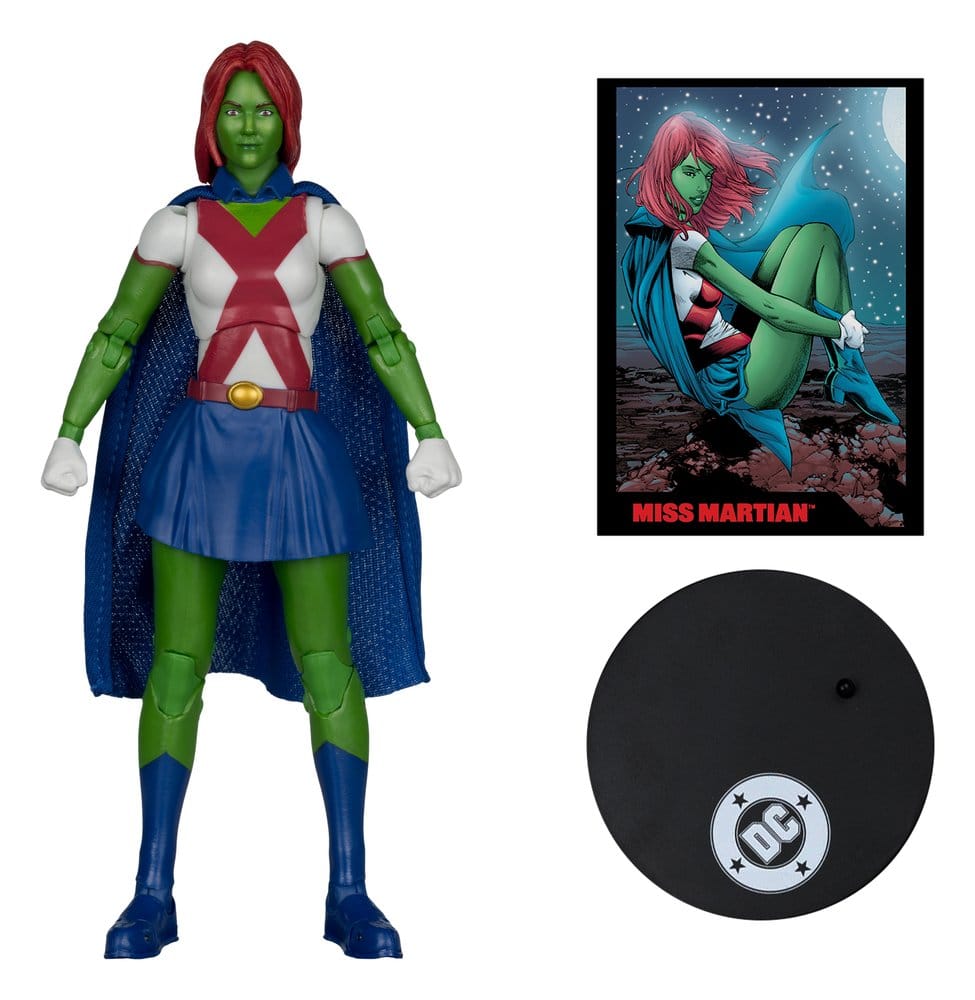 DC Direct Page Punchers Action Figure Miss Martian (Teen Titans #41) (Red Platinum Edition) 17 cm 0787926178791