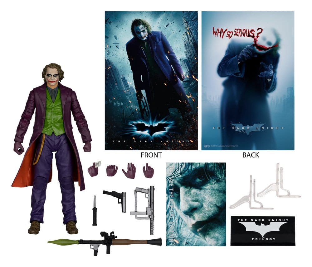 The Dark Knight DC Multiverse Deluxe Theatrical Edition Action Figure Joker 18 cm 0787926178920