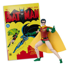 DC Direct Page Punchers Action Figure Robin Dick Grayson (Batman #1) (Red Platinum Edition) 14 cm 0787926178944