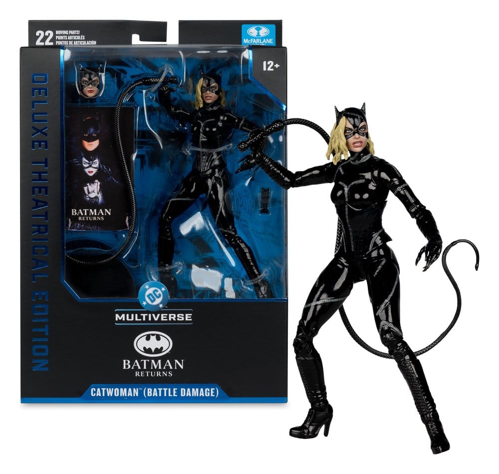 DC Multiverse Action Figure Catwoman (Battle Damage) (Batman Returns) Deluxe Theatrical Edition 18 cm 0787926179033