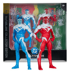 DC Multiverse Action Figures 2-Pack Superman Blue vs. Superman Red (Gold Label) 18 cm 0787926179040
