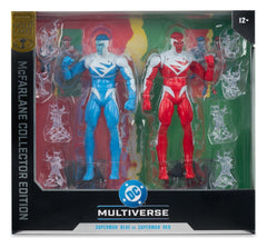 DC Multiverse Action Figures 2-Pack Superman Blue vs. Superman Red (Gold Label) 18 cm 0787926179040