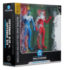 DC Multiverse Action Figures 2-Pack Superman Blue vs. Superman Red (Gold Label) 18 cm 0787926179040