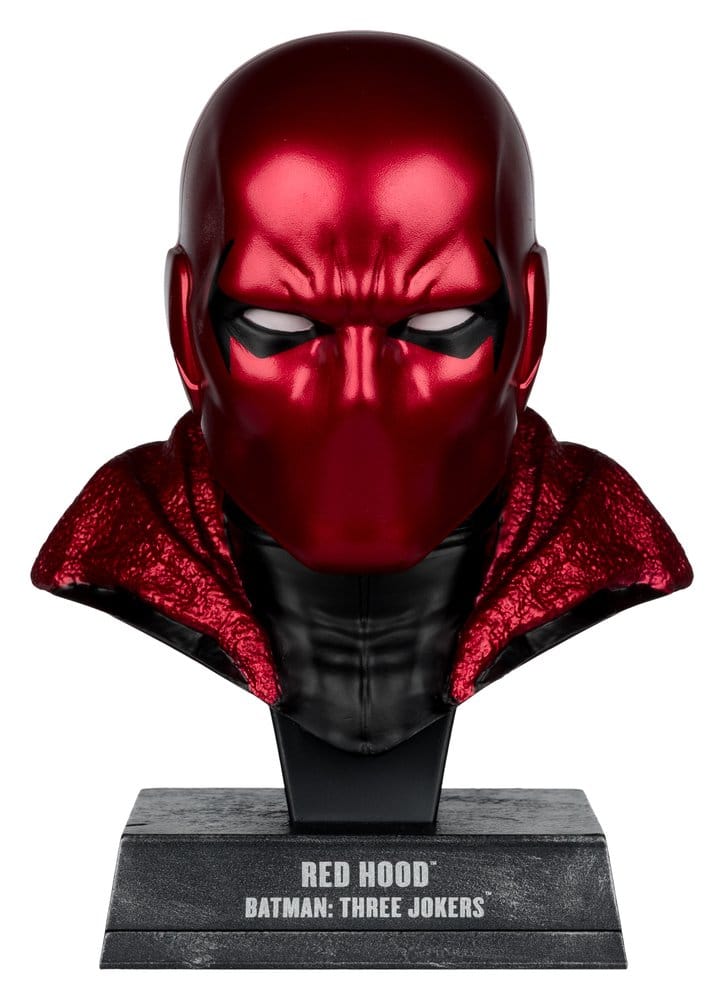 DC Direct Prop-Replik 1/3 Red Hood Cowl (Batman: Three Jokers) 18 cm&nbspBatman DC Direct Mini-Replica 1/3 Red Hood Mask (Batman: Three Jokers) 18 cmDC Direct réplique 1/3 Red Hood Cowl (Batman: Three Jokers) 18 cm&nbspDC Direct Réplica 1/3 Red Hood Cowl  0787926179422