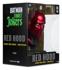 DC Direct Prop-Replik 1/3 Red Hood Cowl (Batman: Three Jokers) 18 cm&nbspBatman DC Direct Mini-Replica 1/3 Red Hood Mask (Batman: Three Jokers) 18 cmDC Direct réplique 1/3 Red Hood Cowl (Batman: Three Jokers) 18 cm&nbspDC Direct Réplica 1/3 Red Hood Cowl  0787926179422