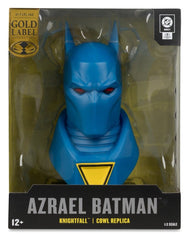 Batman DC Direct Mini-Replik 1/3 Azrael Batman Maske (Batman: Knightfall)(Gold Label Collection) 18 cmBatman DC Direct Mini-Replica 1/3 Azrael Batman Mask (Batman: Knightfall) (Gold Label Collection) 18 cmBatman DC Direct Mini-réplique 1/3 Azrael Batman M 0787926179484