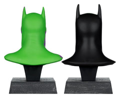 Batman DC Direct Mini Replica 1/3  2-pack Batman Cowls Hush & Knightfall (Jokerized) (Gold Label) 18 cm 0787926179491