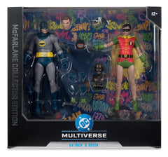 Batman Classic TV Series DC Multiverse McFarlane Collector Edition Action Figure 2-Pack Batman and Robin 18 cm 0787926179644