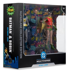 Batman Classic TV Series DC Multiverse McFarlane Collector Edition Action Figure 2-Pack Batman and Robin 18 cm 0787926179644