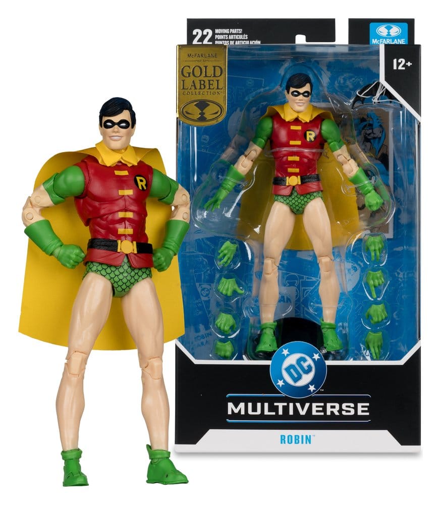 DC Multiverse Action Figure Robin (Silver Age) (Gold Label) 17 cm 0787926179880