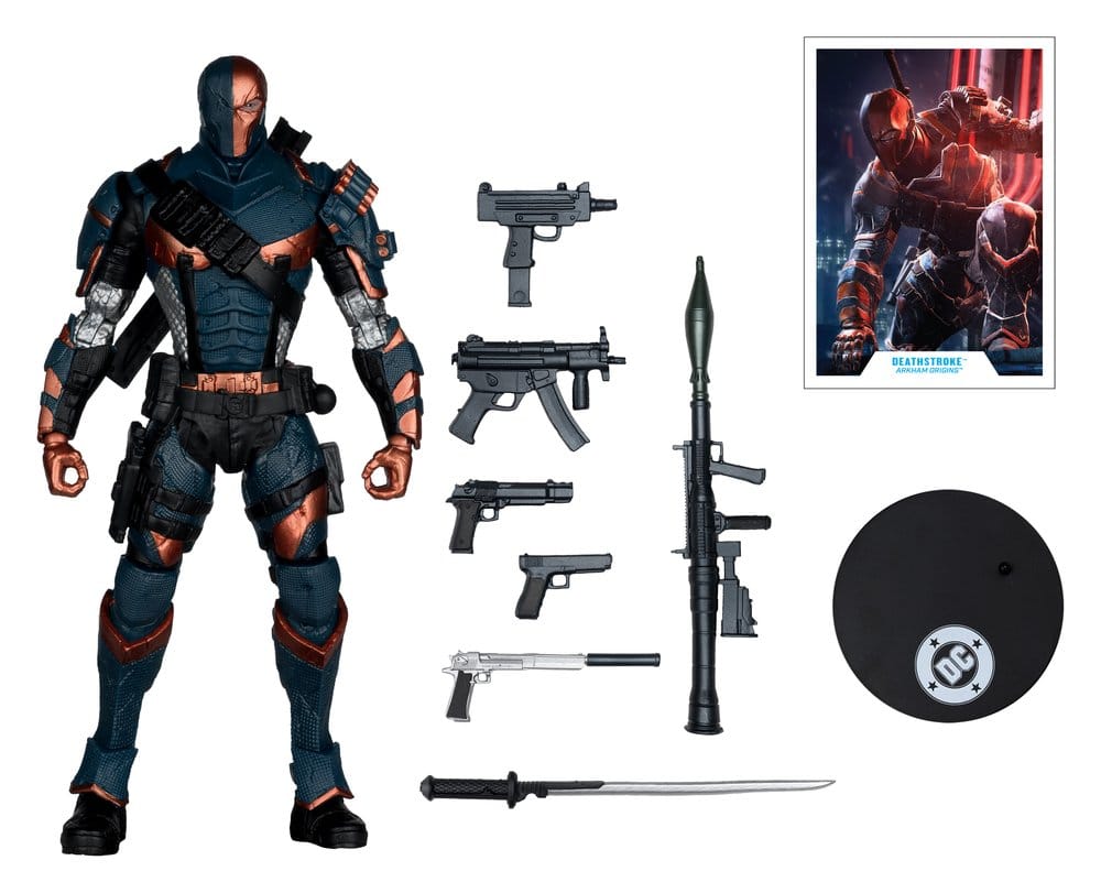 Arkham Origins DC Multiverse Action Figure Deathstroke 19 cm 0787926179897