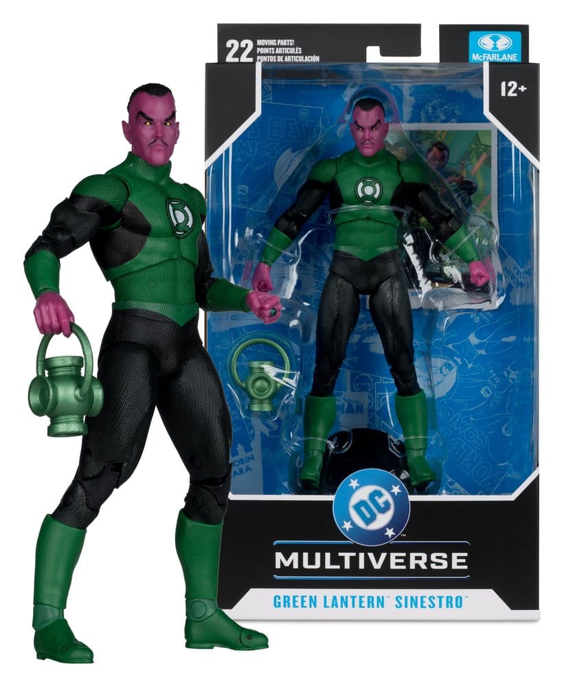 DC Multiverse Action Figure Green Lantern Sinestro (Green Lantern Corps 1) 18 cm 0787926179972