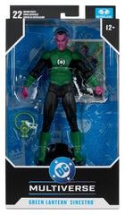 DC Multiverse Action Figure Green Lantern Sinestro (Green Lantern Corps 1) 18 cm 0787926179972