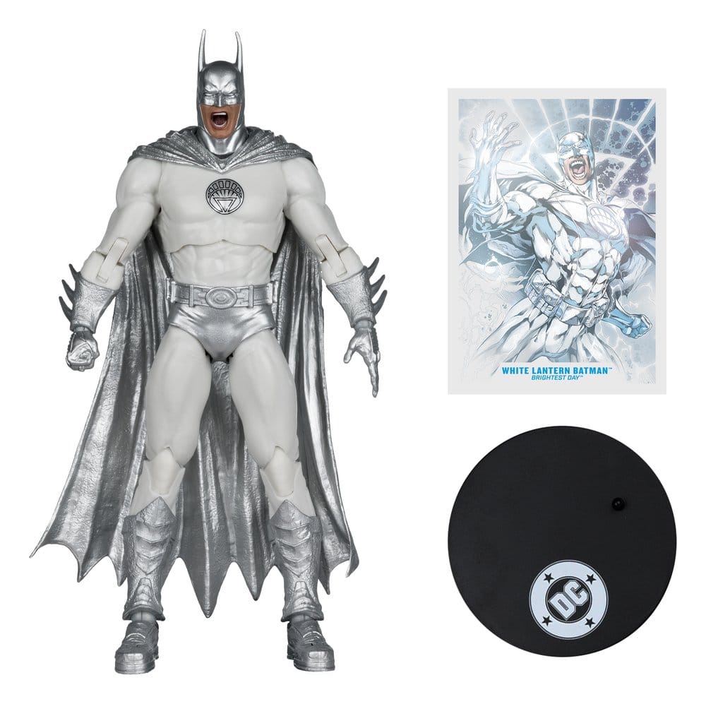 DC Multiverse Action Figure White Lantern Batman (Brightest Day) (Red Platinum Edition) 18 cm 0787926180343