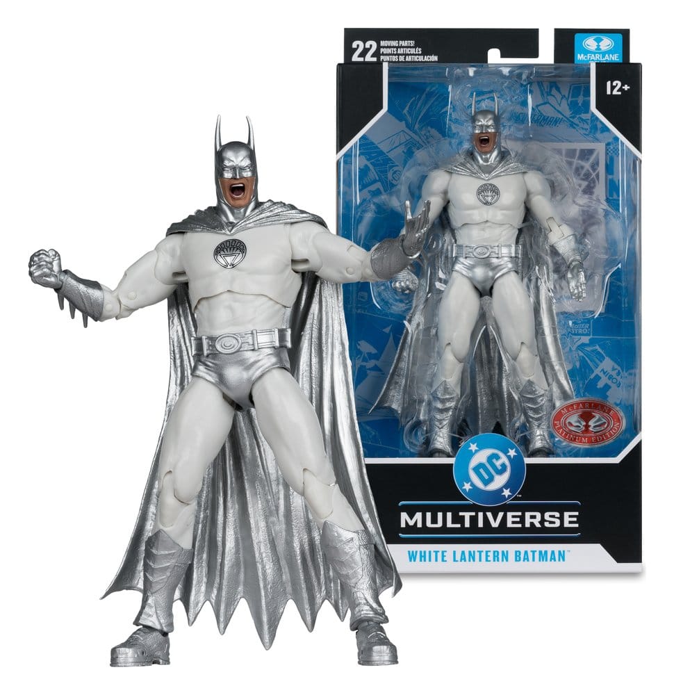 DC Multiverse Action Figure White Lantern Batman (Brightest Day) (Red Platinum Edition) 18 cm 0787926180343