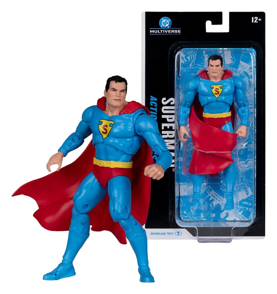 DC Multiverse Action Figure Superman (Action Comics #1) 18 cm 0787926180480