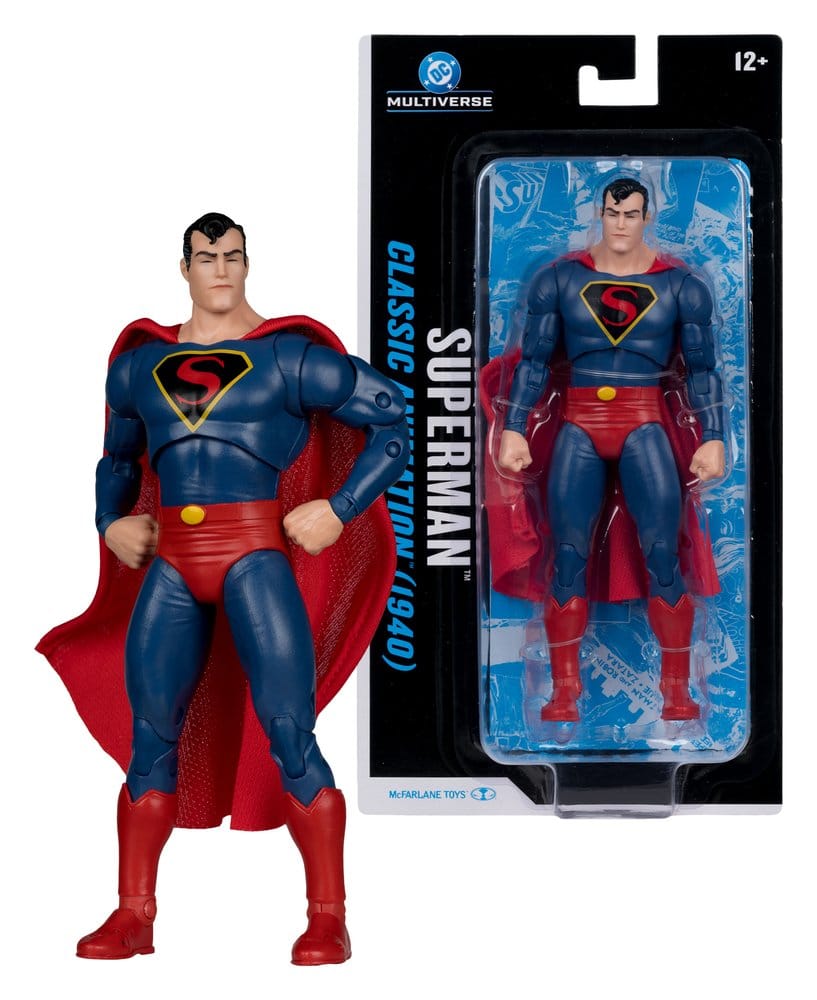 DC Multiverse Action Figure Superman (Classic Animation 1940) 19 cm 0787926180527
