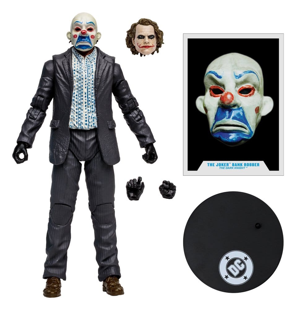 DC Multiverse McFarlane Vault Collection Action Figure The Joker (Bank Robber) (The Dark Knight) 18 cm 0787926182026