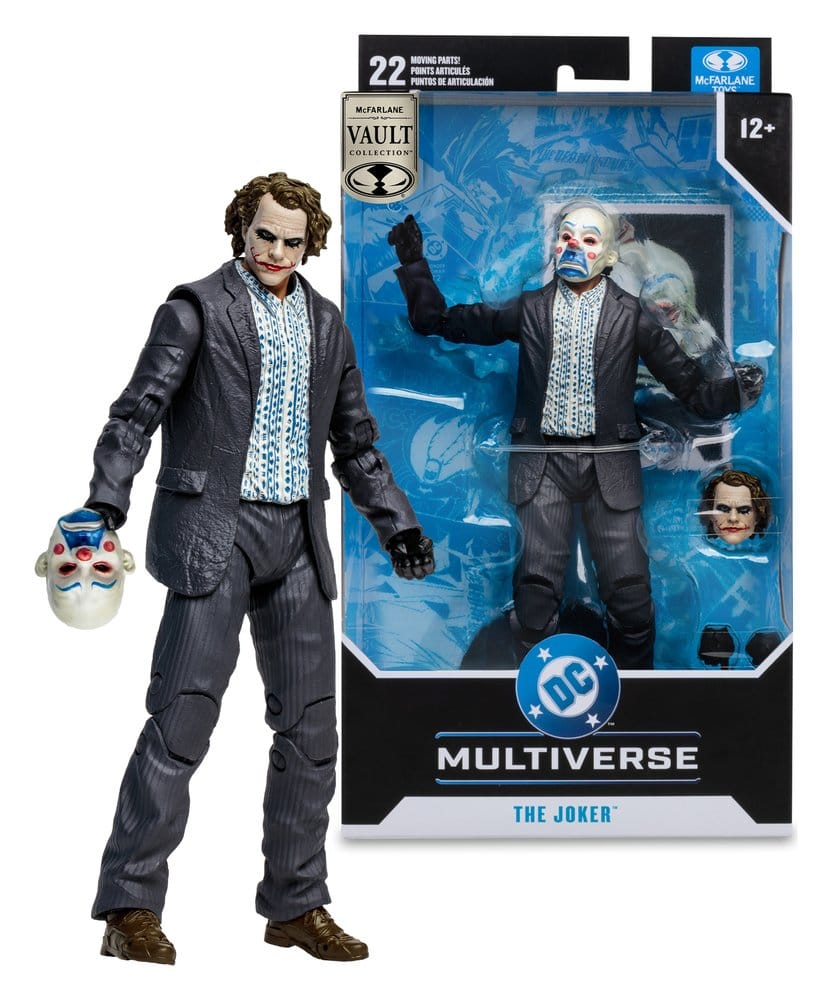 DC Multiverse McFarlane Vault Collection Action Figure The Joker (Bank Robber) (The Dark Knight) 18 cm 0787926182026