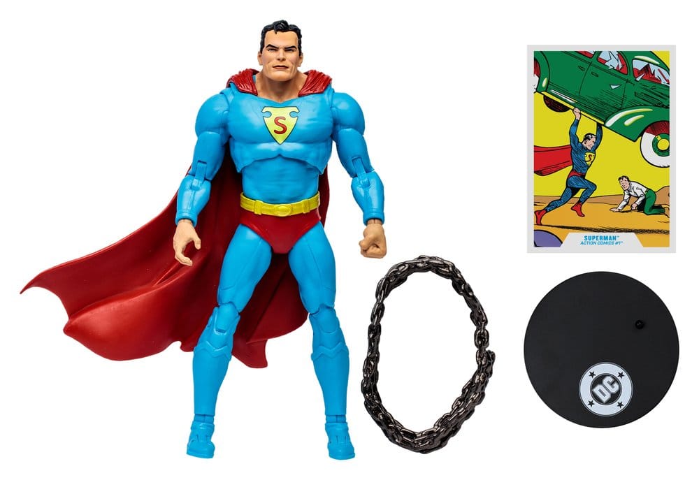 DC Multiverse McFarlane Vault Collection Action Figure Superman (Action Comics) 18 cm 0787926182033