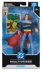 DC Multiverse McFarlane Vault Collection Action Figure Superman (Action Comics) 18 cm 0787926182033