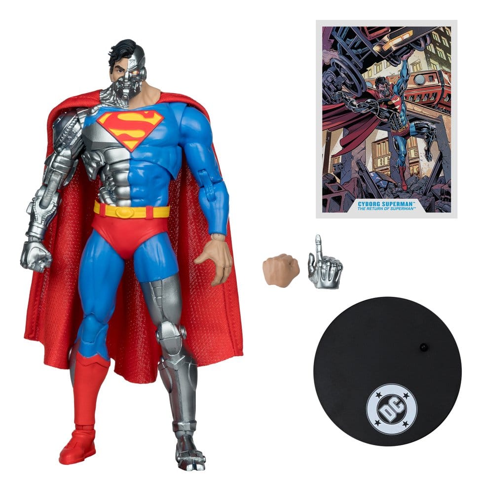 DC Multiverse McFarlane Vault Collection Action Figure Cyborg Superman (Revenge of the Green Lanterns) 18 cm 0787926182187