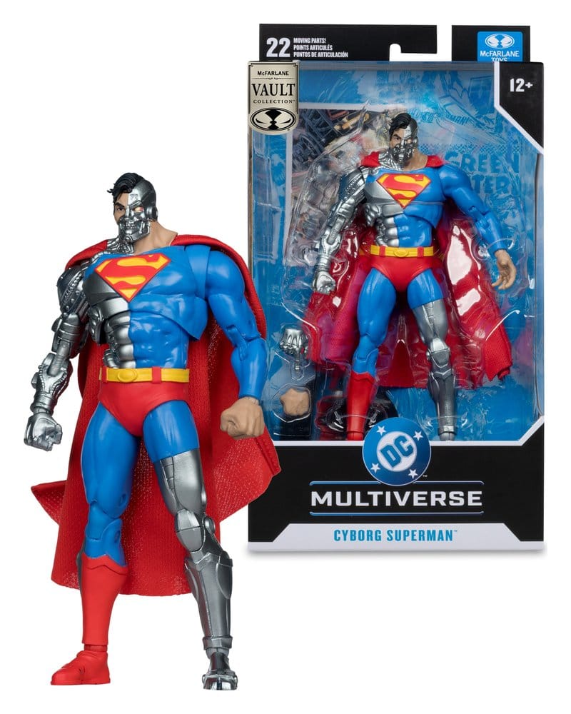 DC Multiverse McFarlane Vault Collection Action Figure Cyborg Superman (Revenge of the Green Lanterns) 18 cm 0787926182187