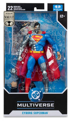 DC Multiverse McFarlane Vault Collection Action Figure Cyborg Superman (Revenge of the Green Lanterns) 18 cm 0787926182187