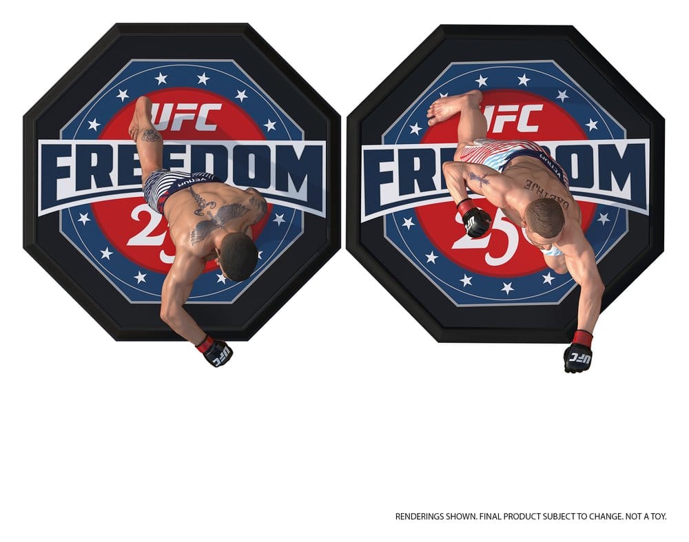 UFC McFarlane’s SportsPicks Action Figures 2-Pack Ilia Topuria vs Justin Gaethje (Freedom 250) 18 cm 0787926200119