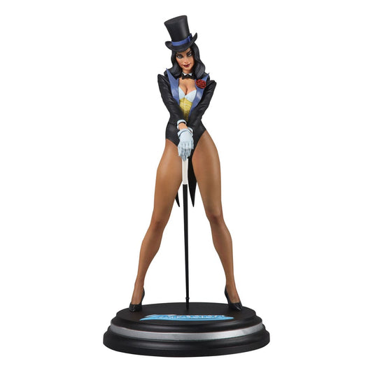 DC Direct DC Cover Girls Resin Statue Zatanna by J. Scott Campbell 23 cm 0787926302226