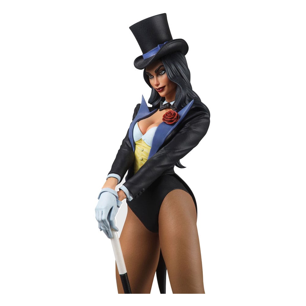 DC Direct DC Cover Girls Resin Statue Zatanna by J. Scott Campbell 23 cm 0787926302226