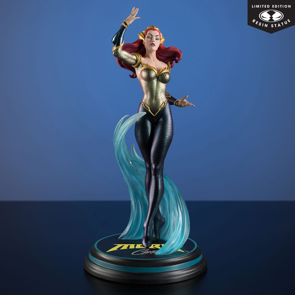 DC Direct Cover Girls Statue 1/8 Mera by J. Scott Campbell 26 cm 0787926302370