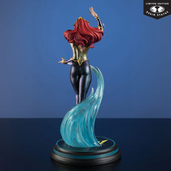 DC Direct Cover Girls Statue 1/8 Mera by J. Scott Campbell 26 cm 0787926302370