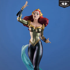 DC Direct Cover Girls Statue 1/8 Mera by J. Scott Campbell 26 cm 0787926302370