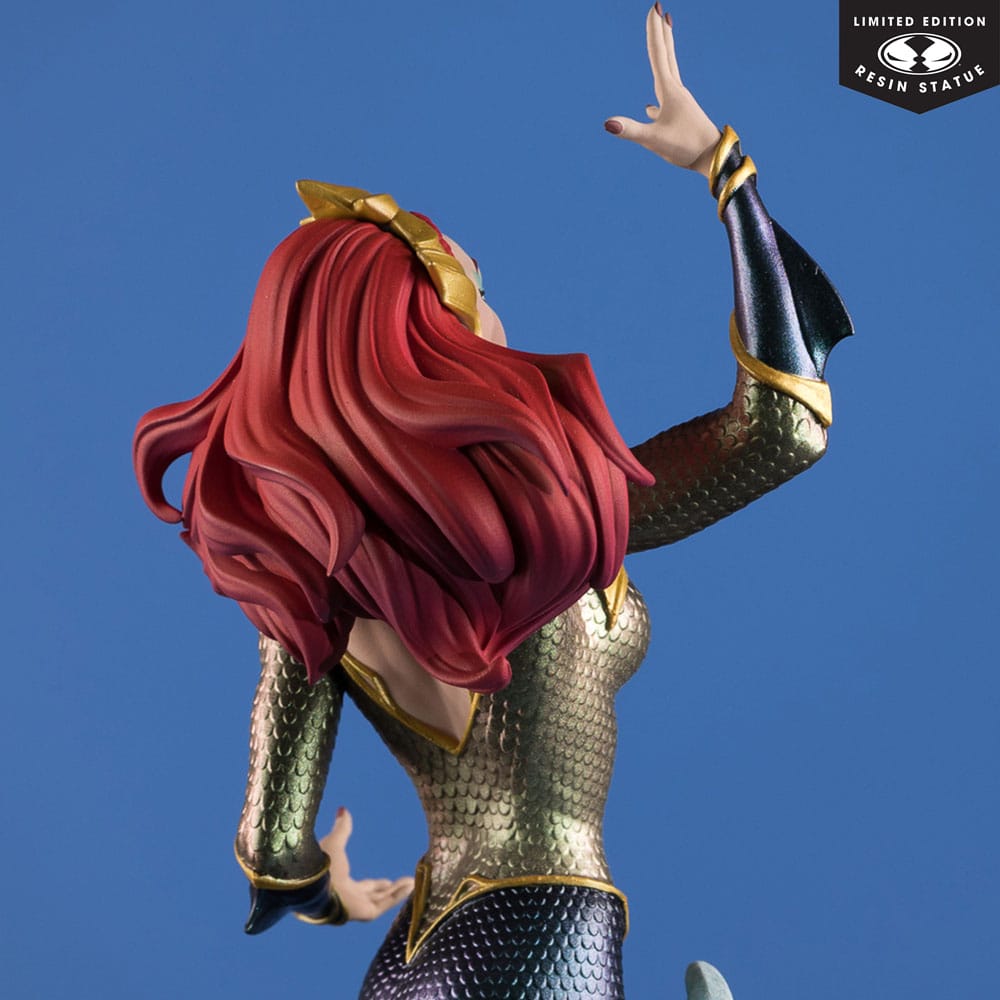 DC Direct Cover Girls Statue 1/8 Mera by J. Scott Campbell 26 cm 0787926302370