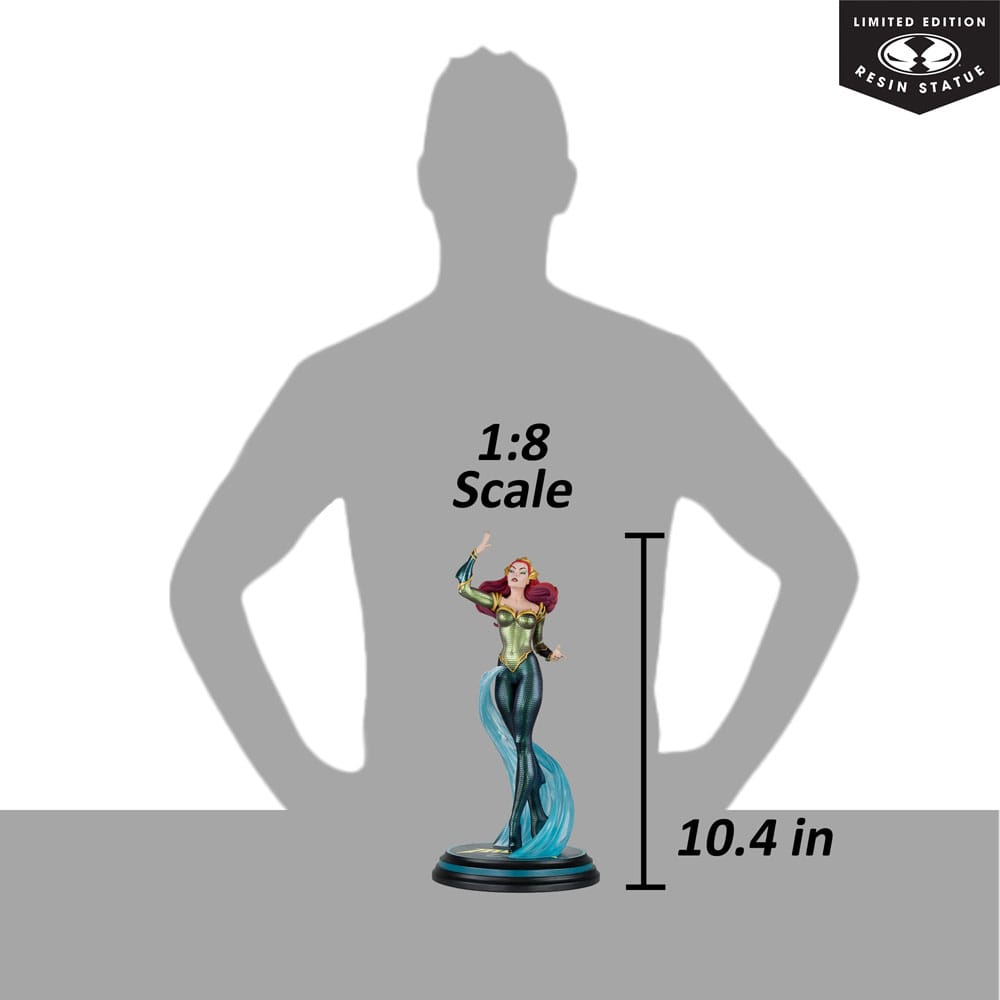 DC Direct Cover Girls Statue 1/8 Mera by J. Scott Campbell 26 cm 0787926302370