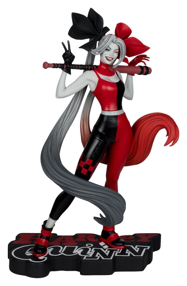 DC Direct Harley Quinn: Red, White & Black Statue 1/10 Harley Quinn by Alex Garner 21 cm 0787926302554