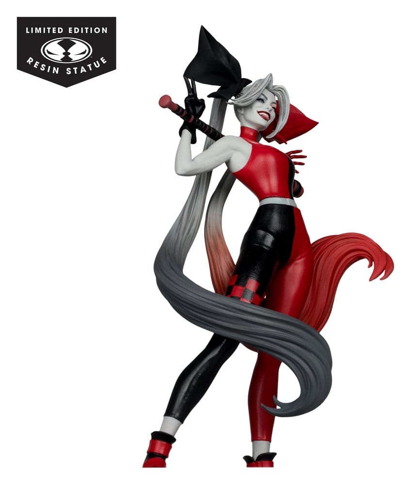 DC Direct Harley Quinn: Red, White & Black Statue 1/10 Harley Quinn by Alex Garner 21 cm 0787926302554