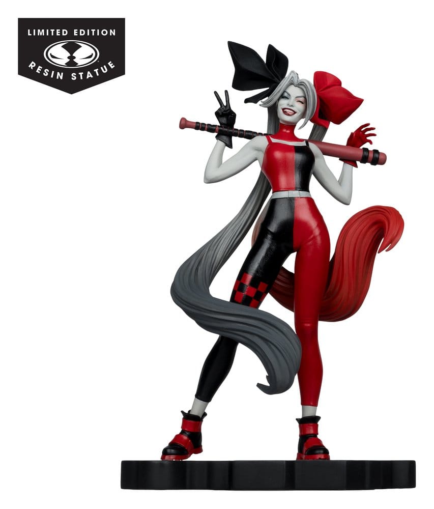 DC Direct Harley Quinn: Red, White & Black Statue 1/10 Harley Quinn by Alex Garner 21 cm 0787926302554