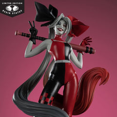 DC Direct Harley Quinn: Red, White & Black Statue 1/10 Harley Quinn by Alex Garner 21 cm 0787926302554