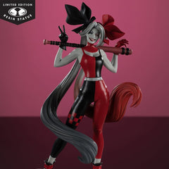 DC Direct Harley Quinn: Red, White & Black Statue 1/10 Harley Quinn by Alex Garner 21 cm 0787926302554