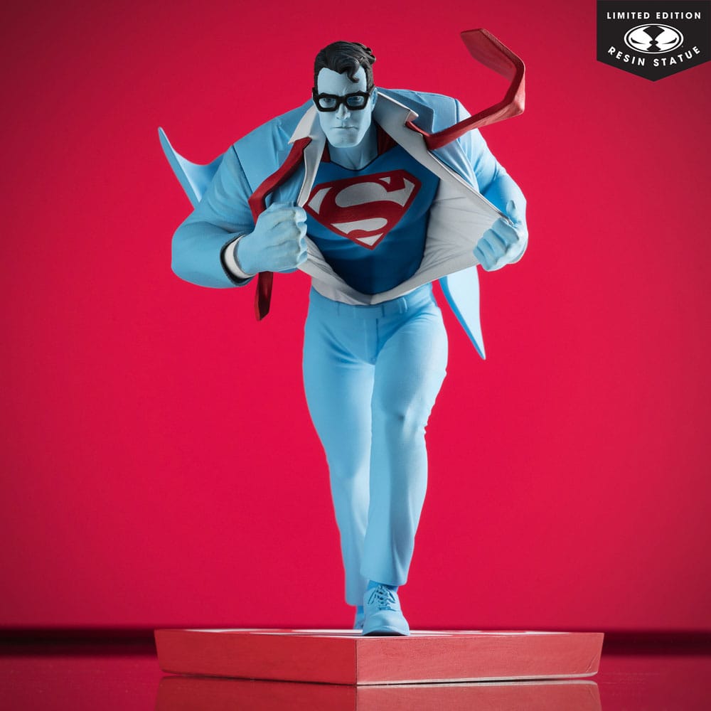 DC Direct Statue 1/10 Superman Red and Blue: Superman by Clayton Henry Limited Edition 16 cm 0787926302622