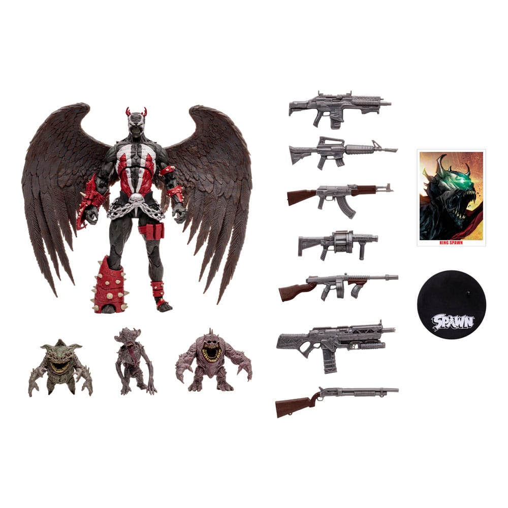 Spawn Megafig Action Figure King Spawn with Wings and Minions 30 cm 0787926901825