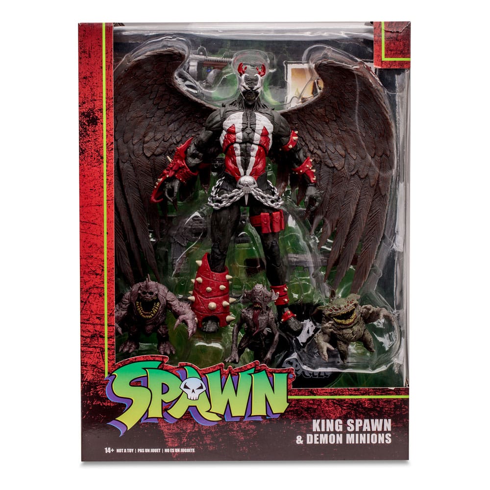 Spawn Megafig Action Figure King Spawn with Wings and Minions 30 cm 0787926901825