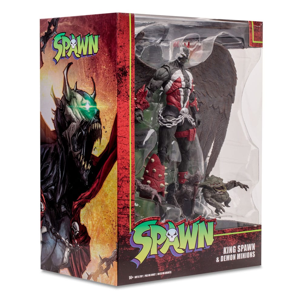 Spawn Megafig Action Figure King Spawn with Wings and Minions 30 cm 0787926901825